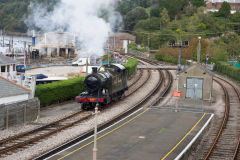 GWR 4577 at Kingsweir Station, October 2013