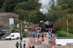 GWR 4577 at Kingsweir Station, October 2013