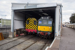 BR 'D7535' at Paignton Station, October 2013