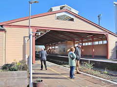 Frome railway station built in 1850, March 2022