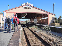 
Frome railway station built in 1850, March 2022