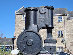 The air hammer at J W Singers foundry, Frome, March 2022