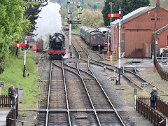 '7903 Foremarke Hall' arrives at Toddington, April 2024