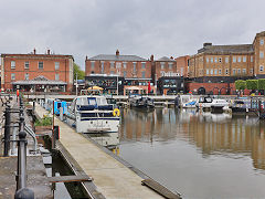 Salt basin, Gloucester, April 2024