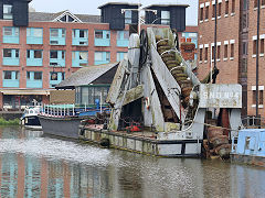 Gloucester Docks dredger 'S.N.D 4', April 2024