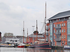 Trawler 'Leader at Gloucester Docks, April 2024