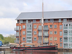 Trawler 'Leader at Gloucester Docks, April 2024