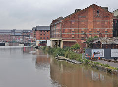 Gloucester Docks warehouses, April 2024
