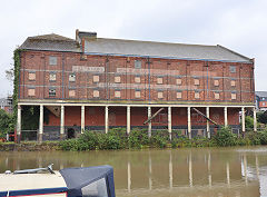 Gloucester Docks warehouses, April 2024