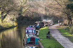 
The Kennet and Avon Canal at Bradford-on-Avon, December 2019