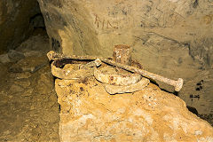 Kingsdown Quarry tools, August 2020'
