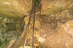 
Kingsdown Quarry ladder, August 2020'