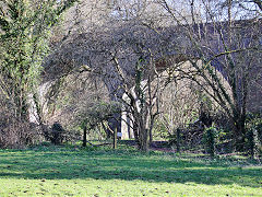 Camerton Railway viaduct at Midford, March 2022