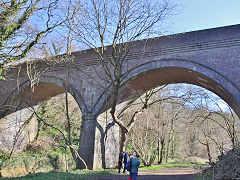 
Camerton Railway viaduct at Midford, March 2022