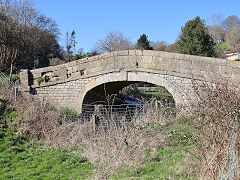 SCC upper bridge, Midford, March 2022