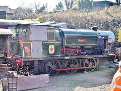 
'Austin 1' at Midsomer Norton Station, March 2022