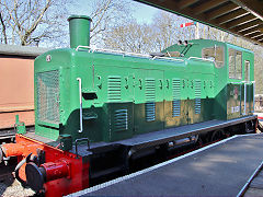 BR 'D2128' at Midsomer Norton Station, March 2022