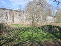 
The SDJR trackbed from Midsomer Norton Station towards Radstock, March 2022