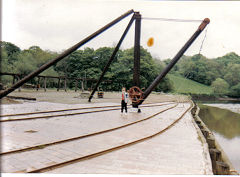 Morwellham quay, August 1986