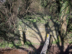 The Camerton branch at Paulton basin, March 2022