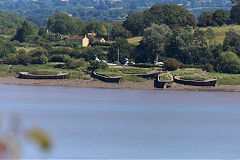 The ships graveyard at Purton, April 2018