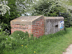 Saul Junction pillbox, April 2024