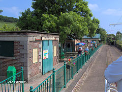 
Seaton Tramway along the route, June 2005