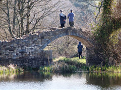 Timsbury dry dock on the Somerset Coal Canal, March 2022