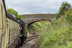 4936 'Kinlet Hall' en-route, West Somerset Railway , June 2015