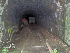 
Hopewell Colliery, the emergency exit from the working mine, May 2007
