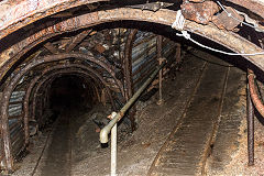 Hopewell Colliery, the foot of the entrance adit, May 2017