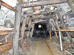 
Hopewell Colliery, the roadway junction, © Photo courtesy of Steve Davies