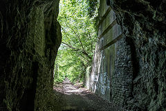Coles Rock tunnel looking North, May 2019