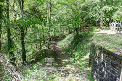 
S&W Tramroad at Vicarage Lane, Lydbrook, May 2019