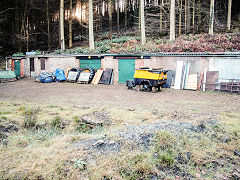 Phoenix Colliery, Barnhill Plantation, Northeast of Bixslade, January 2022