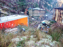 Monument Colliery, Bixslade, January 2022