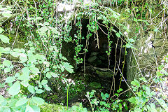 
Lydbrook Deep Colliery sidings culvert at Upper Lydbrook, May 2019