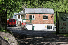The Arthur & Edward (Waterloo) Colliery, the managers office was upstairs and the colliery canteen on the lower floor, May 2019