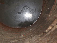 Winding shaft at Brandy Bottom, October 2024