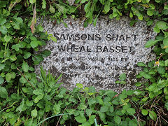 Samson's Shaft beside the Basset Tramway, September 2023