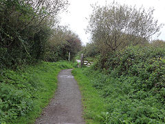The Basset Tramway near South Wheal Francis, September 2023