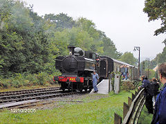 Boscarne Junction and 4612, Bodmin and Wenford Railway, October 2005