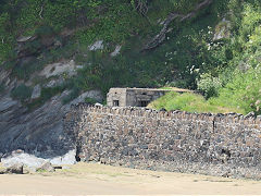 Caerhays Castle pillbox, June 2023