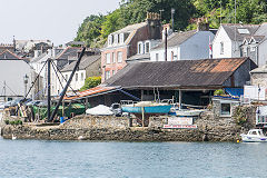Fowey boatyard, June 2016