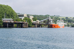 'Lady Ami' at Carne Point, Fowey, June 2016