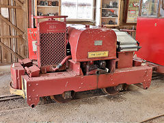 Moseley Heritage Museum '3 The Lady D', Motor Rail 8944 of 1944, June 2023