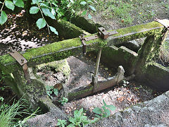 Treffry's Viaduct sluice gate, June 2023