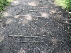 The lower tramway beyond Trevanney Dries, June 2023