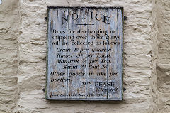 Pont Quay Tariff Board, 1894, June 2016