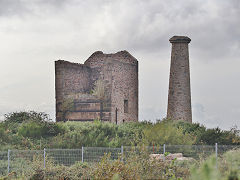 Cook's Kitchen pumping engine house, Redruth, September 2023